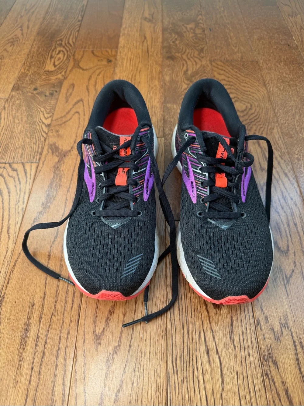 Brooks Women's Adrenaline GTS 19 Black Running Shoe